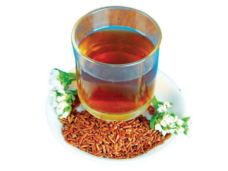 Uống trà gạo lứt giúp giảm cơn đau bao tử nhanh chóng